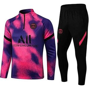 JIEAGY - Paris Jersey - Trainingspak - Roze Paars - Lange Mouw