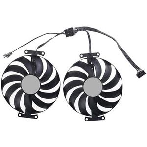 T129215SU FDC10U12D9-C CF1010U12D DC12V 0,45A voor ASUS voor DUAL RTX3060Ti 3070 videokaartkoelventilator