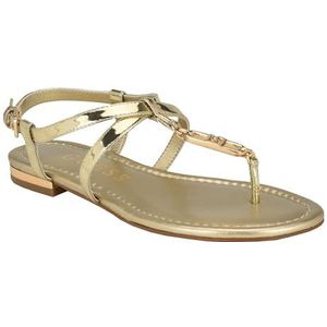 GUESS Meaa sandaal voor dames, Goud 710, 9 UK