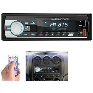 Autoradio - 1 DIN - MP3-speler - Bluetooth-ontvanger - Handsfree Bellen