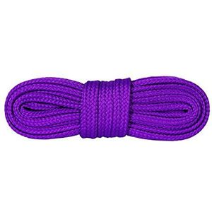 Kaps Sneakers Veters, duurzame kwaliteit schoenveters voor casual schoenen, gemaakt in Europa, 1 paar, vele kleuren en lengtes -(140 cm - 55 inch - 8 tot 10 oogparen/Paars)