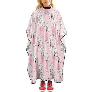 Kapper Cape Doodle Poedel Salon Cape Verstelbare Kappers Jurk Professionele Haar Snijden Cape Voor Herbruikbare Kappers Kapper Accessoires 140x168cm