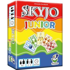 SKYJO JUNIOR van Magilano - Het leuke kaartspel voor kinderen en volwassenen vanaf 4 jaar. Perfect geschikt voor jongens en meisjes als leuk spel en leerspel, verjaardag