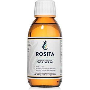 Rosita - Extra Virgin Cod Liver Oil - Levertraan - 150 ml
