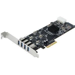 alloneslife 4 Port USB3.0 PCIE Uitbreidingskaart PCIE USB3.0 Board PCIE Naar USB3.0 Adapter USB 5 Gbps Extensor Adaters
