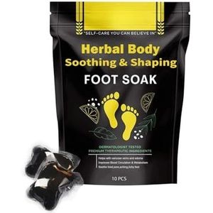 Kruidenvoetbadparels - Zachte Hydratatie, Diepe Penetratie For Ontspanning En Lichaamsvorming, Luie Voetbadzakjes