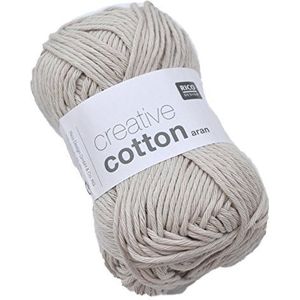 Rico Creative Cotton Aran 22 Zilvergrijs