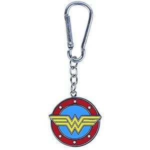Pyramid International Wonder Woman (Logo) 3D-sleutelhanger, Multi, One Size