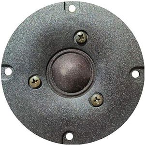 1 CIARE HT259 dome tweeter driver 4"" 10,00 cm 100 mm diameter 60 watt rms 120 watt max impedantie 8 ohm gevoeligheid 89 db spl huis zwart, 1 stuk