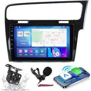 Android 14 Autoradio Navi voor VW-golf 7 LHD/RHD (2013-2017) 9 ""Screenradio met draadloze carplay Android-auto GPS-navigatieondersteuning Bluetooth 5.0 HIFI FM 5G-WiFi SWC MIC,M400s