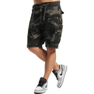 Brandit Packham Vintage Shorts Dark Camo Gr. L, camouflage (dark camo), L