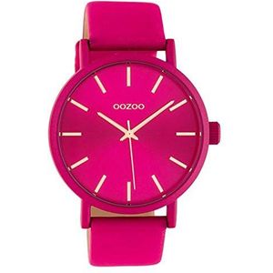 OOZOO Timepieces Rood horloge C10448 (42 mm)