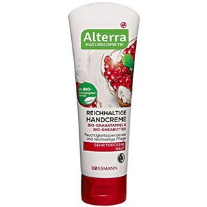 Alterra Rijke Handcrème Biologische Granaatappel & Biologische Sheaboter, 75 ml