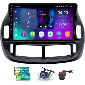 Voor Toyota Estima ACR30 2000-2005 Android 13 Carplay Autoradio 9 inch Scherm Radio Android Auto Bluetooth 5.0 Handsfree 4G WiFi FM/RDS/DAB+ Radio HiFi Achteruitkijkcamera + DVR(NF-2)