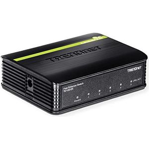 TRENDnet - Greennet Switch 10/100 MB/S met 5 poorten, TE 100-S5
