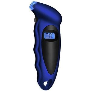 Bandenspanningsmeter Backlight Hoge Precisie Digitale Bandenspanning Monitoring Auto Bandenspanningsmeter Meter LCD Display Eenvoudig In Gebruik(Blue)