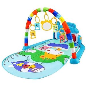 Babygym, 5-in-1 Babyspeelmat Met Kleurrijk Speelgoed En Muziek, Antislip-activiteitsgymnastiekmat, Buiktijd-activiteitsmat Voor Vroege Ontwikkeling