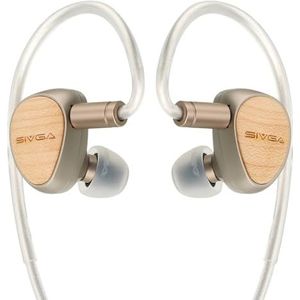 Sivga Que - Koptelefoon - Beige - Bedraad - Geen Ruisonderdrukking