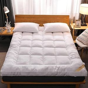 ZYDZ Japanse futonmatras, opvouwbare tatami-mat, slaapmatras voor op de grond, oprolbare bedmat, opvouwbare minimalistische matras, futonkampeermatras, full size futon vloermatras (kleur