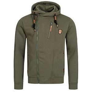 INDICODE JEANS - Sweatvest - Kaki - Elm