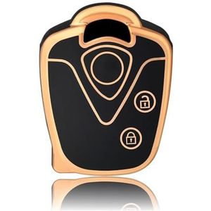 Autosleutel beschermhoes Tpu Keycase 2 Knoppen Afstandsbediening Protector Cover Sleutelhanger Houder Auto Accessoire Voor Proton Voor Wira 415 416 Voor Persona Sleutel Shell(1 UK)