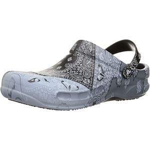 Crocs Bistro Graphic Clog Klompen uniseks-volwassene,White/Black/Black,46/47 EU