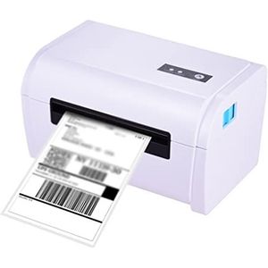WMMNHY Thermische labelprinter for 4x6 verzending pakket label maker 160mm / s hoge snelheid thermische sticker printer max.110mm papierbreedte