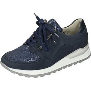 Waldläufer Dames Veters - H blauw (5), blauw, 39 EU