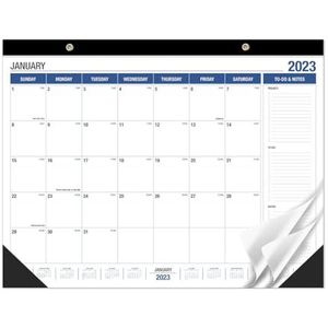 BLASHRD 22 x 17 tafelkalender 2024 van januari 2024 tot 2025 tafelkalender, wandkalender voor thuis, kantoor, school, ca. 56 x 43 cm