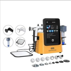 448K Body Contouring Cellulitis Face Lifting Shockwave EMS Spierstimulatie ED-apparatuur CET RET Pijnverlichtingsapparatuur,Geel