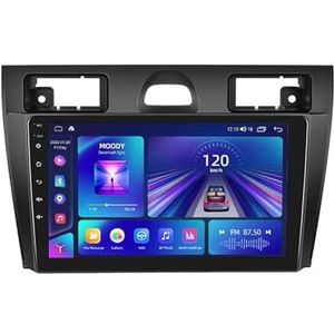 Android autoradio voor Ford Fiesta 2006-2011, 9 inch touchscreen autoradio Autoaccessoires met GPS Bluetooth FM RDS HiFi WiFi(F1 1+32G)