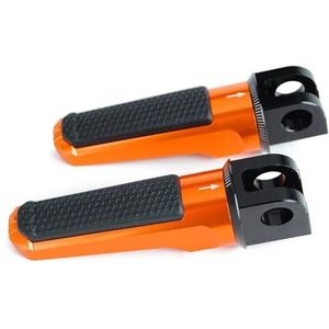 voetsteunen motorfiets Voorste Voetsteunen Voetsteunen Voor Kawasaki Voor Z800 Voor Z1000 Voor ZX6R Voor ZX10R Voor Z800E Z1000R Z 800 1000 ZX-6R 636 ZX-10R ZX 6R 10R Z750R Motorfiets Voetsteun(Oranje