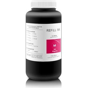 1000 ml/fles * 5 kleuren Speciale UV-inkt for R-oh GEN 4 GEN5 printkop for printer (optie met 5 kleuren)(Magenta)