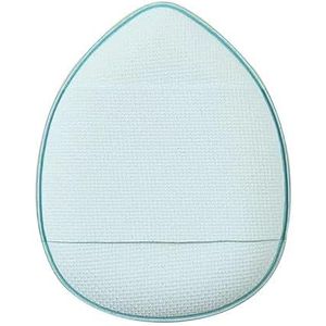 Mini-formaat vingerbladerdeeg make-upspons Set Gezicht Concealer Foundation Puff Detail Professionele cosmetische pad make-up tool (Color : H1-Blue1pcs)