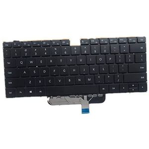 Laptop Toetsenbord Voor For HUAWEI For MagicBook Pro HBL-W19 W19L W29 W29L Zwart Verenigde Staten Lay-out