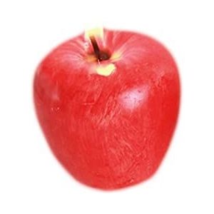 Simulatie Rode Appel Kaars Kerstcadeau Vrede Fruit (Kleine Appel)