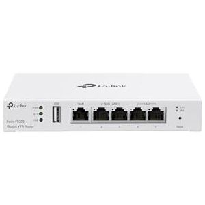 TP-Link Festa FR205 | Multi-WAN bekabelde router | Tot 3 Gigabit WAN-poorten en één USB WAN | Zelforganiserend netwerk | Gratis cloud | Load Balance | OpenVPN/IPSec/PPTP/L2TP VPN | Werkt niet met