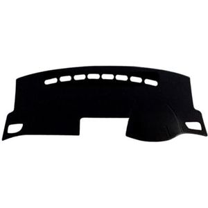 Auto Dashboard-afdekmat Voor Skoda Voor Fabia 2015-2020 Anti-UV Dashboardhoes Mat Pad Instrument Dashboard Zonnescherm Tapijt Kussen Dashboard Light Proof Pad(Black(Black Edge) RHD)