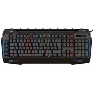 Rampage KB-R63 STAGE RGB kleur 4 macro functie Sound Sensitive Light Q USB + Audio Mic Out Gaming Kl