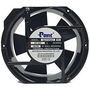 SA1725A2 HBL AC220V 36W 17251 17cm five-sector metal fan cabinet fan
