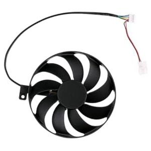 90MM PLD09210S12H koelventilator voor ASUS DUAL RTX 2080 2070 2060 SUPER EVO grafische kaartkoeler T129215SU FDC10H12S9-C(Black A-Fan)