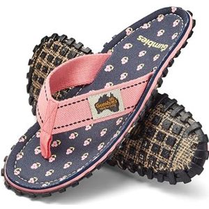 Gumbies Classic teenslippers van gerecyclede materialen, robuuste zool van gerecyclede autobanden, ergonomisch voetbed, Primrose, 36 EU