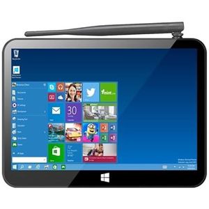 PiPo X11 Tablette Mini PC Style PC, 2 Go + 32 Go, Android 8,9 pouces et Windows 10 Intel Cherry Trail Quad Core X5-Z8350 jusqu à 1,92 GHz, prise US/EU (Noir)
