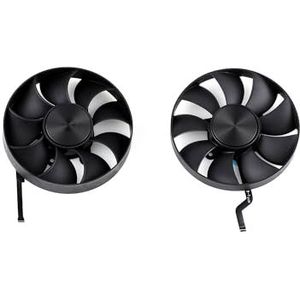 AFB0912HD-02 DAPC0815B2UP003 RTX 3080 koelventilator voor NVIDIA voor GeForce Ti voor Founders Edition videokaartkoelventilator(Black 2-Fan)