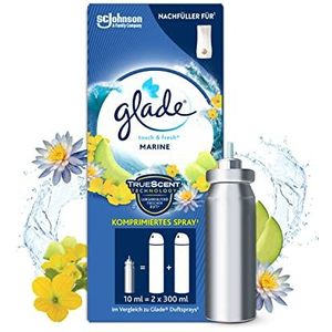 Glade Touch & Fresh (Brise One Touch) navulling, luchtverfrisser minispray, marine, per stuk verpakt (10 ml)