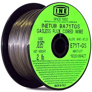 INE PR1038 Gevulde draadspoel zonder gas/MIG-MAG 0,9 mm 900 g
