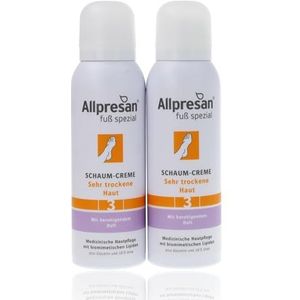 Allpresan Fu Spezial Nr. 3 schuimcrème met rustgevende geur - voetcrème voor zeer droge huid - voor de dagelijkse voetverzorging zeer droge voeten 125 ml (2)
