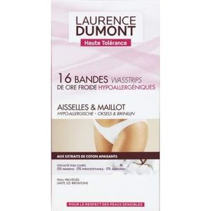 Laurence Dumont - Waxstrips - Koude Wax - 16 Hypoallergene Strips