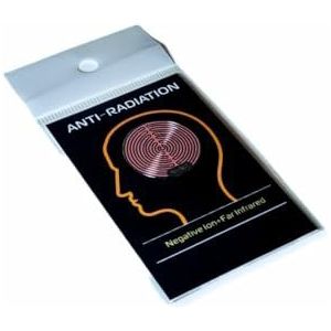 Anti-Straling Sticker voor Mobiele Telefoons en Laptops, Negatieve Ionen Verre Infrarood