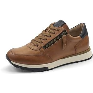 Paul Green Damessneakers met uitneembaar voetbed, lage sneakers voor dames, middenbruin 06x, 39 EU